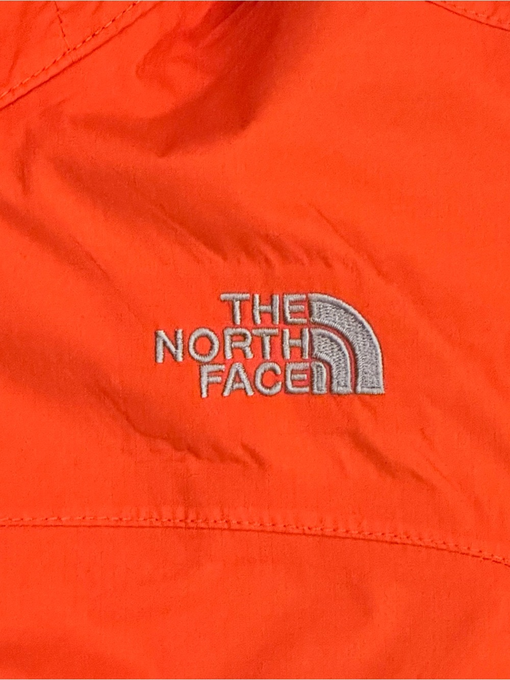 The North Face Hyvent Hooded Orange Rain Jacket Nylon Youth 14-16 Women’s S - Picture 3 of 11